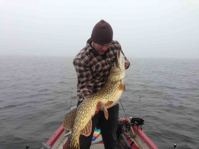 Husrekorden fra Tissø: gedde på 120 cm og 12,2 kg